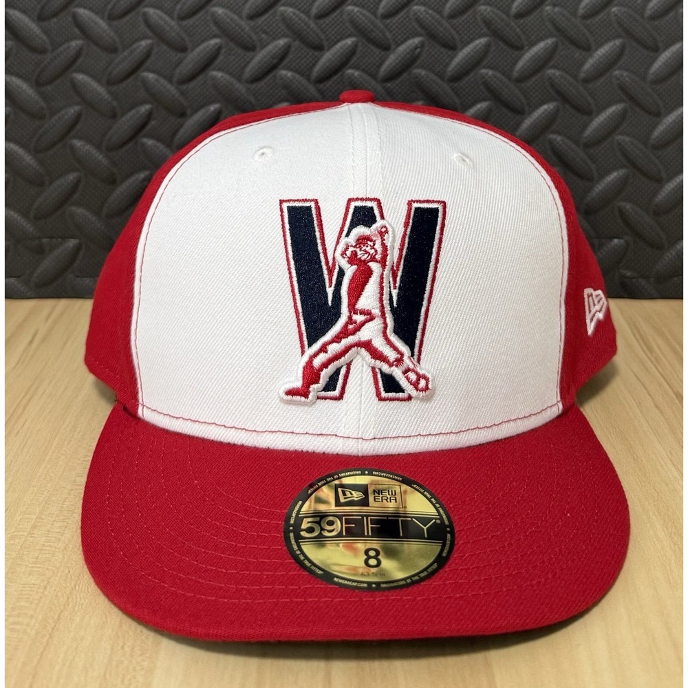 Washington Nationals New Era 59FIFTYWhite Alternate 4 2020 Fitted Hat Size 8